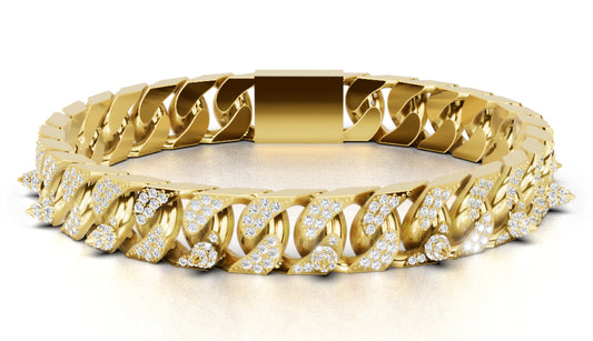 Crown of Queens Cuban Bracelet