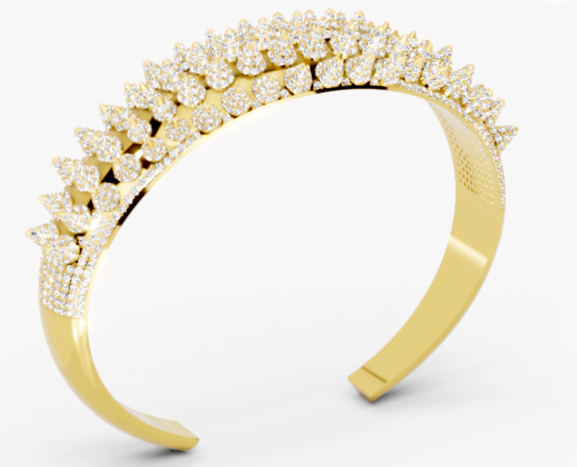 Crown of Queens Bangle