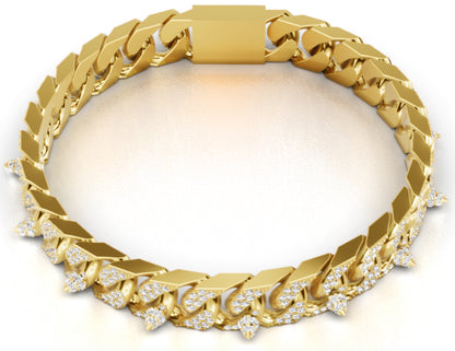 Crown of Queens Cuban Bracelet